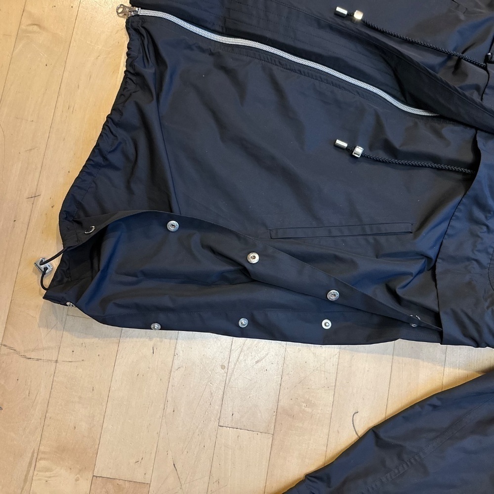 Coatology New York Black  rain jacket, M. CB2185 - Picture 5 of 8